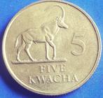 ZAMBIA: 5 KWACHA 1992 KM 31 Br.UNC, Postzegels en Munten, Munten | Afrika, Verzenden, Zambia, Losse munt