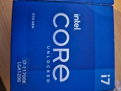 Intel I7 11700K, Computers en Software, Processors, Gebruikt, 8-core, 4 Ghz of meer, Ophalen