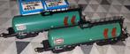 2 x Märklin HO 4652 ketelwagen "Texaco" van de DB, Ophalen of Verzenden, Zo goed als nieuw, Wagon, Märklin