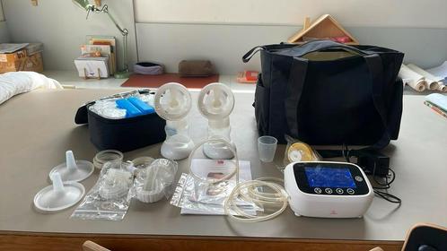 Horigen dubbele borstkolf chicture (NIEUWSTAAT), Kinderen en Baby's, Babyvoeding en Toebehoren, Zo goed als nieuw, Borstkolf, Ophalen