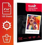 glanzend fotopapier voor inkjetprinter | GRATIS LEVERING, Audio, Tv en Foto, Fotografie | Fotopapier, KOALA, -, Verzenden, -