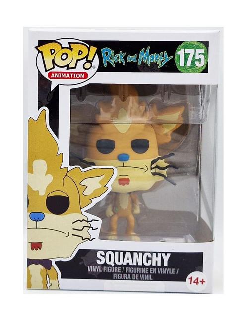 Funko POP Rick and Morty Squanchy (175) Released: 2017, Collections, Jouets miniatures, Comme neuf, Envoi