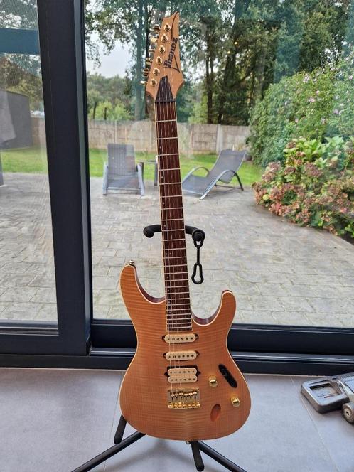 Ibanez SEW761fm nt, Muziek en Instrumenten, Snaarinstrumenten | Gitaren | Elektrisch, Zo goed als nieuw, Solid body, Ibanez, Ophalen of Verzenden