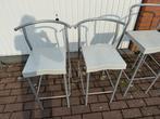 Barstoel-barkruk vintage Philippe Starck Hi-Glob 2 of 6 stuk, Huis en Inrichting, Barkrukken, Ophalen, Kunststof, Gebruikt, 60 tot 90 cm