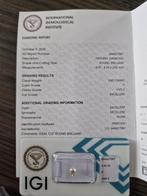 0.40 round natural diamond F VVS2 3x EXX, Ophalen, Nieuw