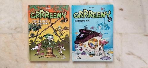 Grrreeny 1 et 3: Vert un jour, vert toujours/ Habitons bio !, Livres, BD, Neuf, Plusieurs BD, Enlèvement ou Envoi
