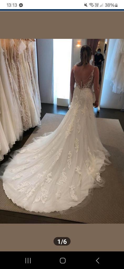Trouwkleed morilee., Kleding | Dames, Trouwkleding en Trouwaccessoires, Zo goed als nieuw, Ophalen