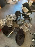 Tweelingbuggy (dubbele buggy) icandy, Kinderen en Baby's, Ophalen, Gebruikt, Voetenzak