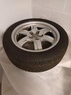 Audi A5 winterbanden op alu velgen 225/50 R17 96V, 4 stuks., Auto-onderdelen, Ophalen, Gebruikt, Velg(en), Winterbanden