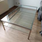mooie glazen salontafel, Huis en Inrichting, Tafels | Salontafels, Ophalen