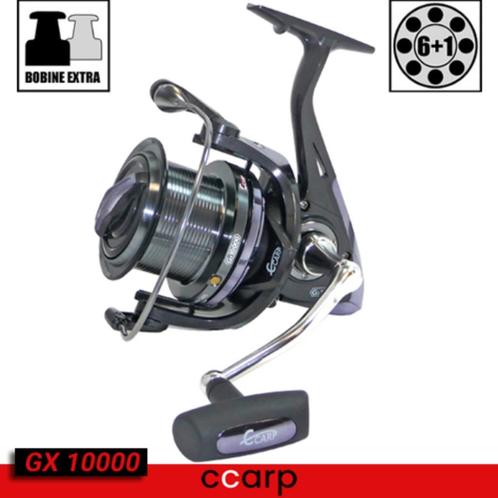 Moulinet Ccarp GX 10000, Watersport en Boten, Hengelsport | Karpervissen, Nieuw, Molen, Ophalen
