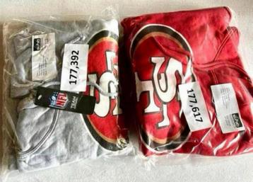 2x San Francisco 49ers Hoodie L - NFL Primary logo Graphic beschikbaar voor biedingen