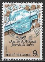 Belgique 1981 - Yvert/OBP 2008 - Journée du timbre. (1ER), Envoi, Affranchi, Oblitéré