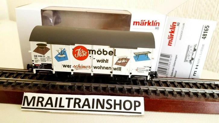 48165 MÄRKLIN – Insider Gesloten goederewagen/insiderwagon O, Hobby en Vrije tijd, Modeltreinen | H0, Nieuw, Wagon, Wisselstroom