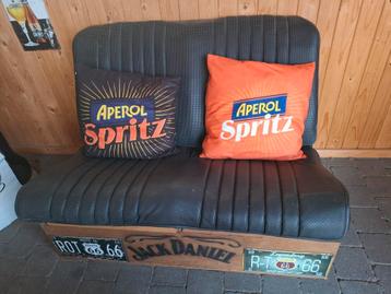 Zitbank / lounge bank / mancave zetel / zetels 2cv citroen beschikbaar voor biedingen