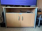 Meuble TV 140cm, Ophalen, 100 tot 150 cm, Bois, Zo goed als nieuw
