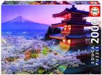 Educa Puzzel Mount Fuji Japan 2000 stukjes GRATIS LEVERING, Verzenden, Meer dan 1500 stukjes, Nieuw, Legpuzzel
