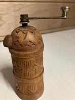 Houten pepermolen, Ophalen