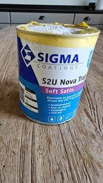 Verf - Traplak - Sigma S2U Nova, Doe-het-zelf en Bouw, Ophalen, Wit, Nieuw, Verf