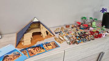 playmobil piramide en vele extra's beschikbaar voor biedingen