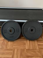Set van 2 gietijzeren schijven van 10kg, Enlèvement, Neuf