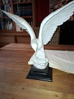 Wit porseleinen beeld vogel, Antiek en Kunst, Ophalen