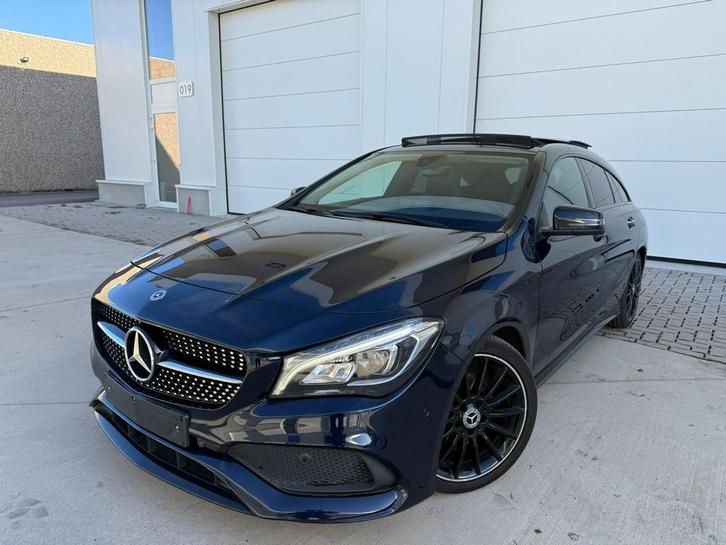 Mercedes Cla 180d - AMG Pack - 2018 - Automaat - Panorama, Auto's, Mercedes-Benz, Bedrijf, Te koop, CLA, Achteruitrijcamera, Diesel
