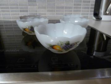 5 raviers ARCOPAL motif Fruits beschikbaar voor biedingen