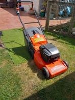 zelftrekker benzine grasmaaier husqvarna royal pas onderhoud, Gebruikt, Ophalen of Verzenden, Opvangbak, Benzine-grasmaaier