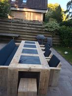 Steigerhout tuinsets gratis levering, Tuin en Terras, Ophalen of Verzenden, Nieuw, Steigerhout, Bank