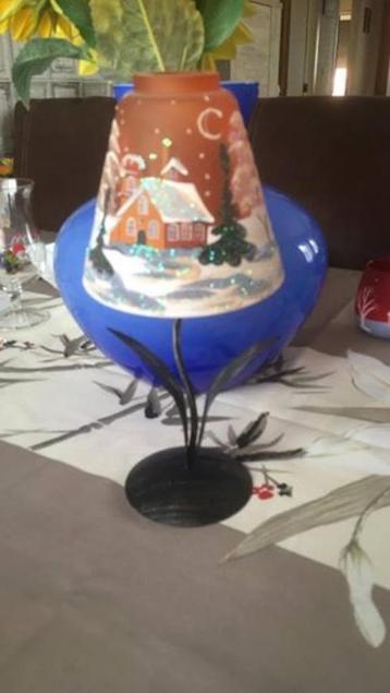 beschilderde theelichthouder ( Monschau ) beschikbaar voor biedingen