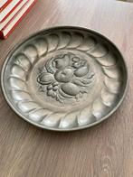Vintage Tinnen schaal, Antiek en Kunst, Antiek | Tin, Ophalen of Verzenden