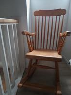 schommelstoel Taek, Ophalen, Bruin, Eén, Hout