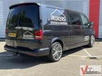 Volkswagen Transporter 2.0 TDI BM L2H1 4Motion Dubbel Cabine, Auto's, Automaat, 4x4, Zwart, Bedrijf