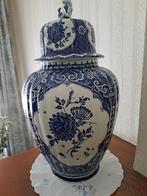 vaas delfts boch, Ophalen, Zo goed als nieuw, Blauw, Aardewerk of Porselein