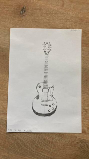 Eigen Kunst: This is Nut a guitar beschikbaar voor biedingen