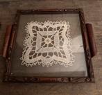 Exclusief dienblad, Huis en Inrichting, Woonaccessoires | Dienbladen, Ophalen, Gebruikt, Vierkant, Hout
