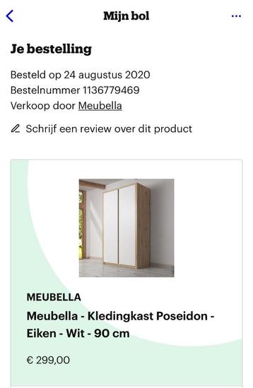 Wardrobe beschikbaar voor biedingen