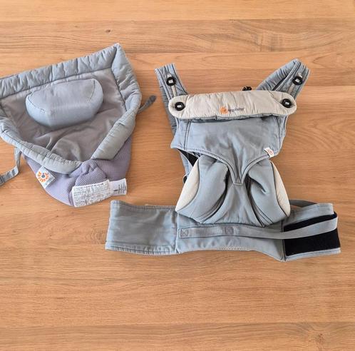 Ergobaby draagzak omni 360 + newborn kussen, Kinderen en Baby's, Babydragers en Draagdoeken, Zo goed als nieuw, Draagzak, Buik