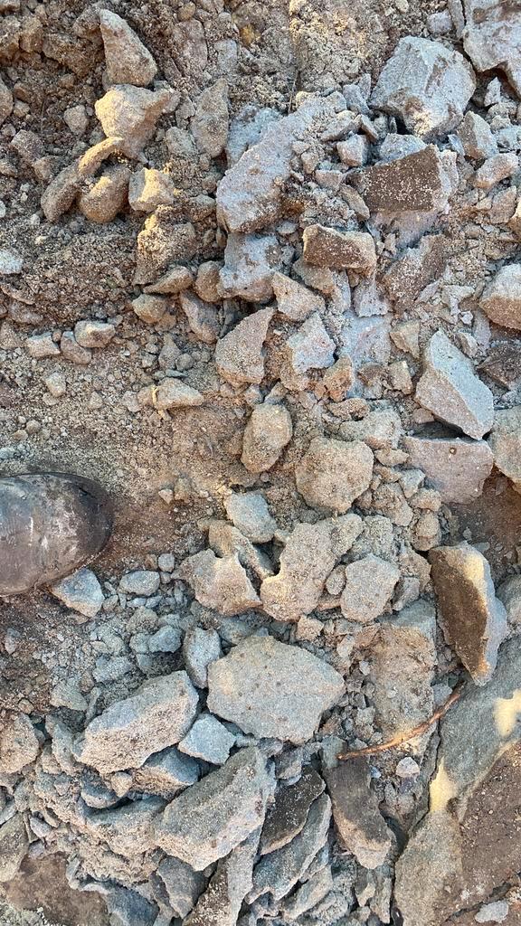 GRATiS steenpuin (al in zakken gedaan), Tuin en Terras, Grind, Keien en Split, Gebruikt, Overige typen, Overige materialen, Ophalen