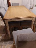 Eettafel, Ophalen, 50 tot 100 cm, Zo goed als nieuw, Vijf personen of meer