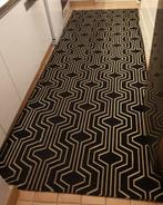 Tapis noir et beige, Ophalen of Verzenden, Zo goed als nieuw