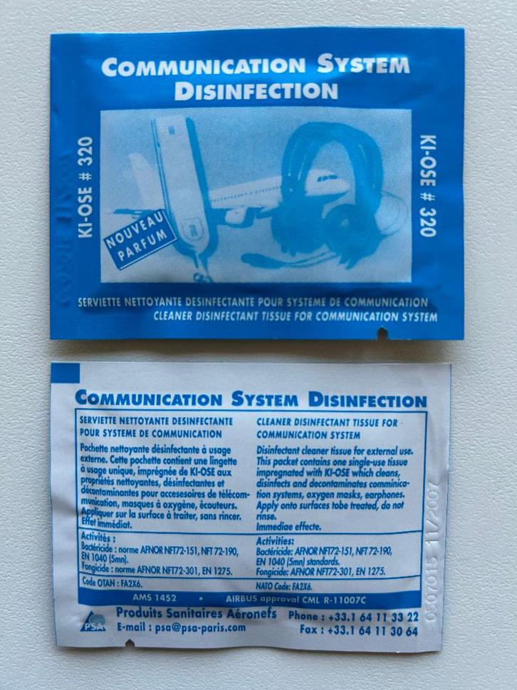 10 lingettes nettoyantes désinfectante système communication, Electroménager, Électroménager & Équipement Autre, Neuf, Enlèvement ou Envoi