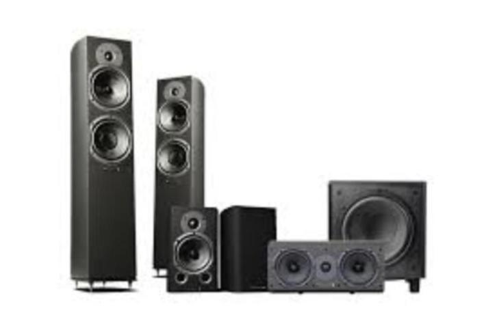 Wharfedale Diamond 9 reeks 5.1 surround speakerset, Audio, Tv en Foto, Luidsprekerboxen, Gebruikt, Complete surroundset, 120 watt of meer