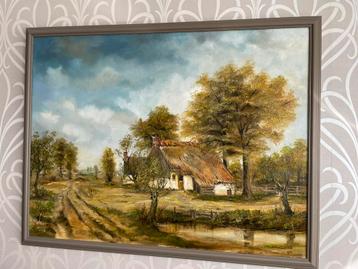 Schilderij Willy Meirvenne, Antiek en Kunst, Kunst | Schilderijen | Klassiek, Ophalen
