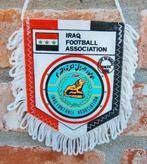 1986 WK Mexico Irak unieke vintage voetbal vaandel, Ophalen of Verzenden, Zo goed als nieuw, Spel