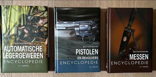 Encyclopediën ivm vuurwapens en messen, Livres, Encyclopédies, Comme neuf, Tome à part, Général, Enlèvement ou Envoi