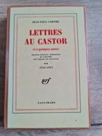 Boek : LETTRES AU CASTOR / JEAN-PAUL SARTRE, Ophalen of Verzenden, Zo goed als nieuw