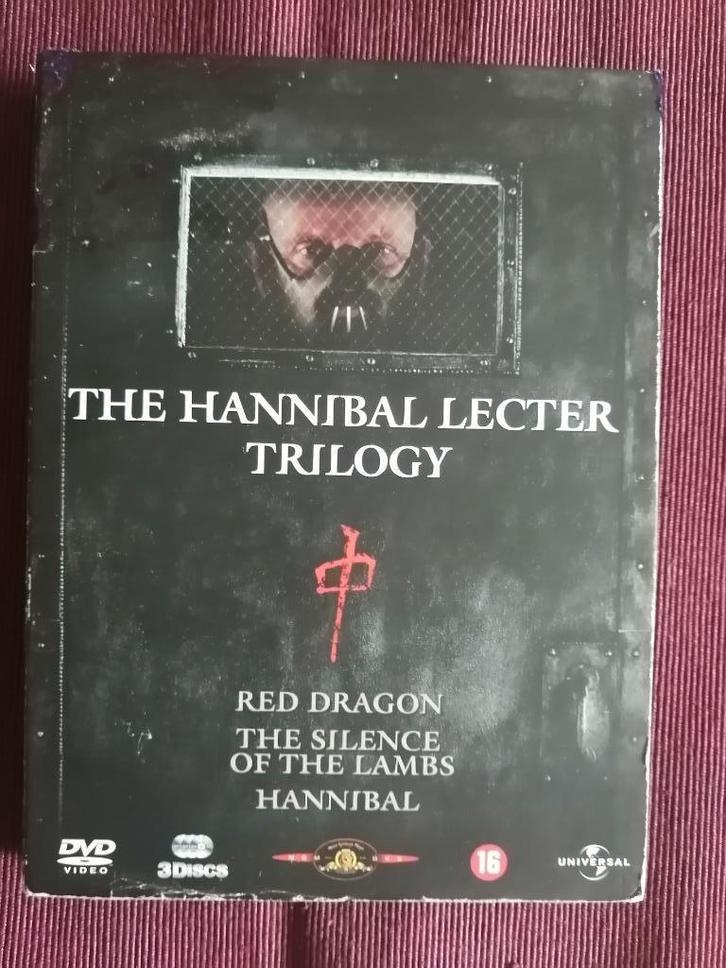 Dvd-box: Hannibal Lecter-trilogie, Cd's en Dvd's, Dvd's | Thrillers en Misdaad, Boxset, Verzenden
