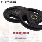 Olympische Tri Grip halterschijven – € 1,80/kg BESTE PRIJS, Sport en Fitness, Fitnessmaterialen, Ophalen of Verzenden, Nieuw, Benen